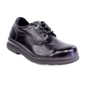 Red Wing Oxford Steel Toe 6618 Safety Work Shoes Mens 12 Black Leather